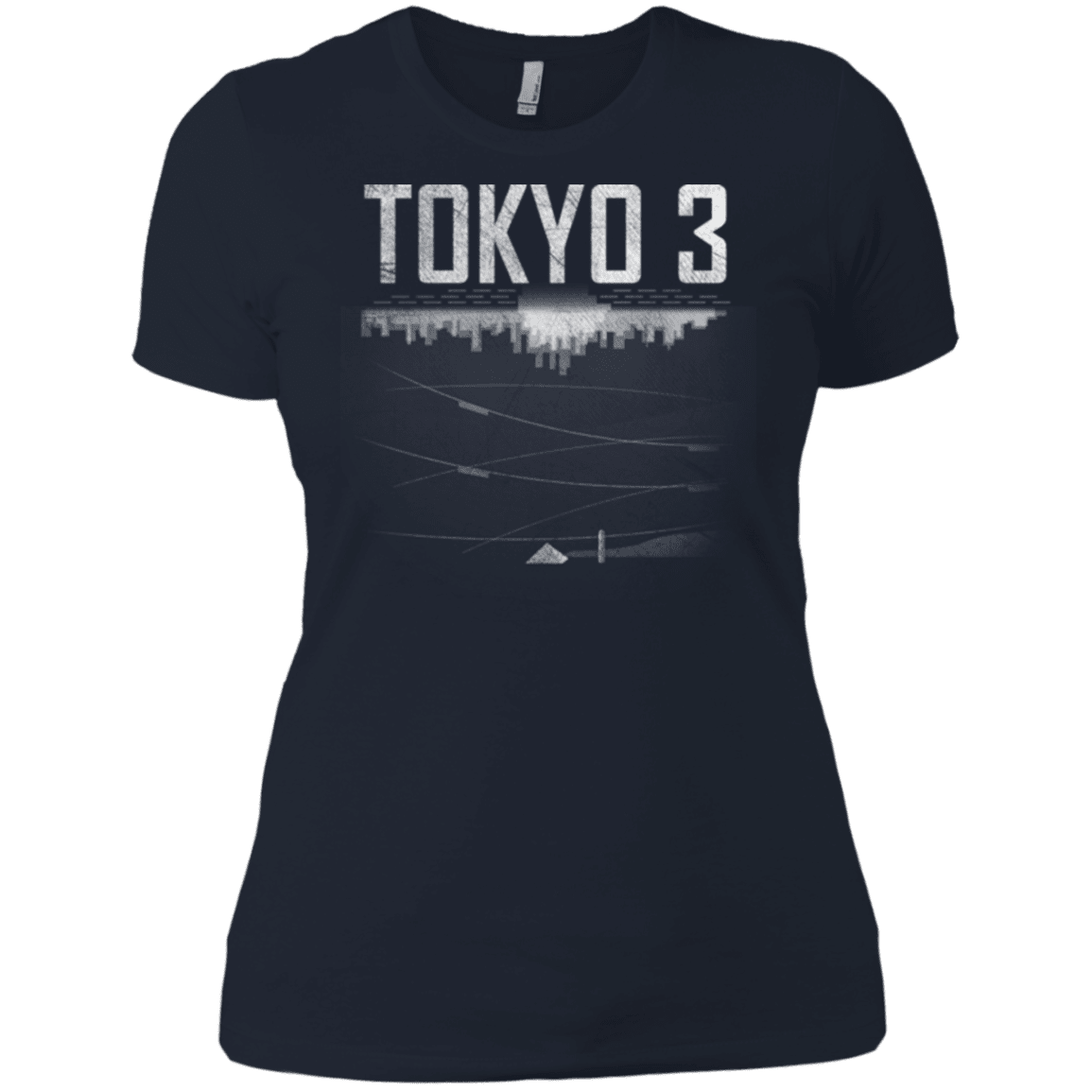T-Shirts Midnight Navy / X-Small Tokyo 3 Women's Premium T-Shirt
