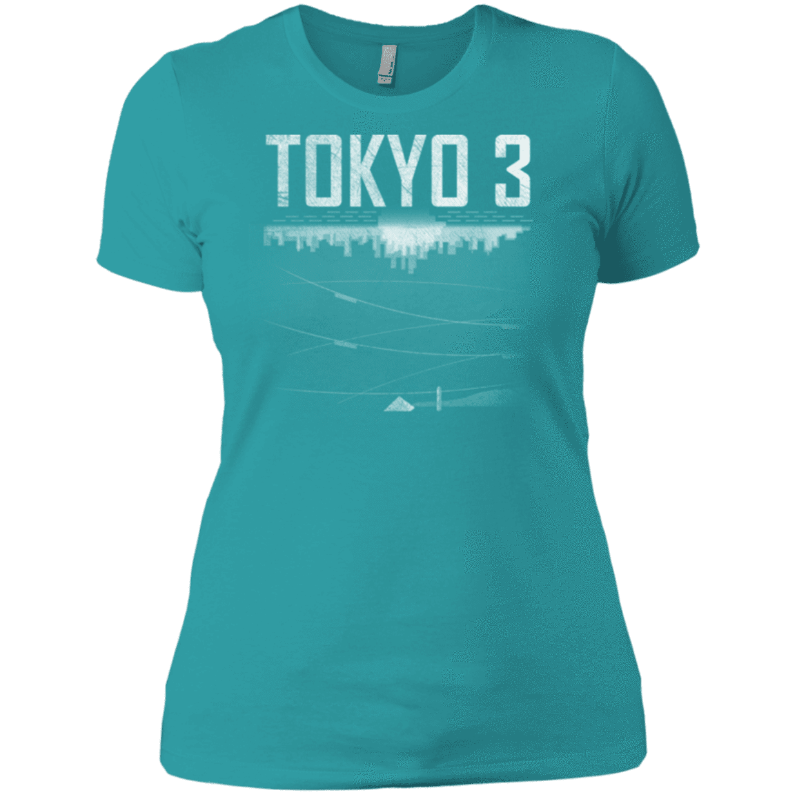 T-Shirts Tahiti Blue / X-Small Tokyo 3 Women's Premium T-Shirt