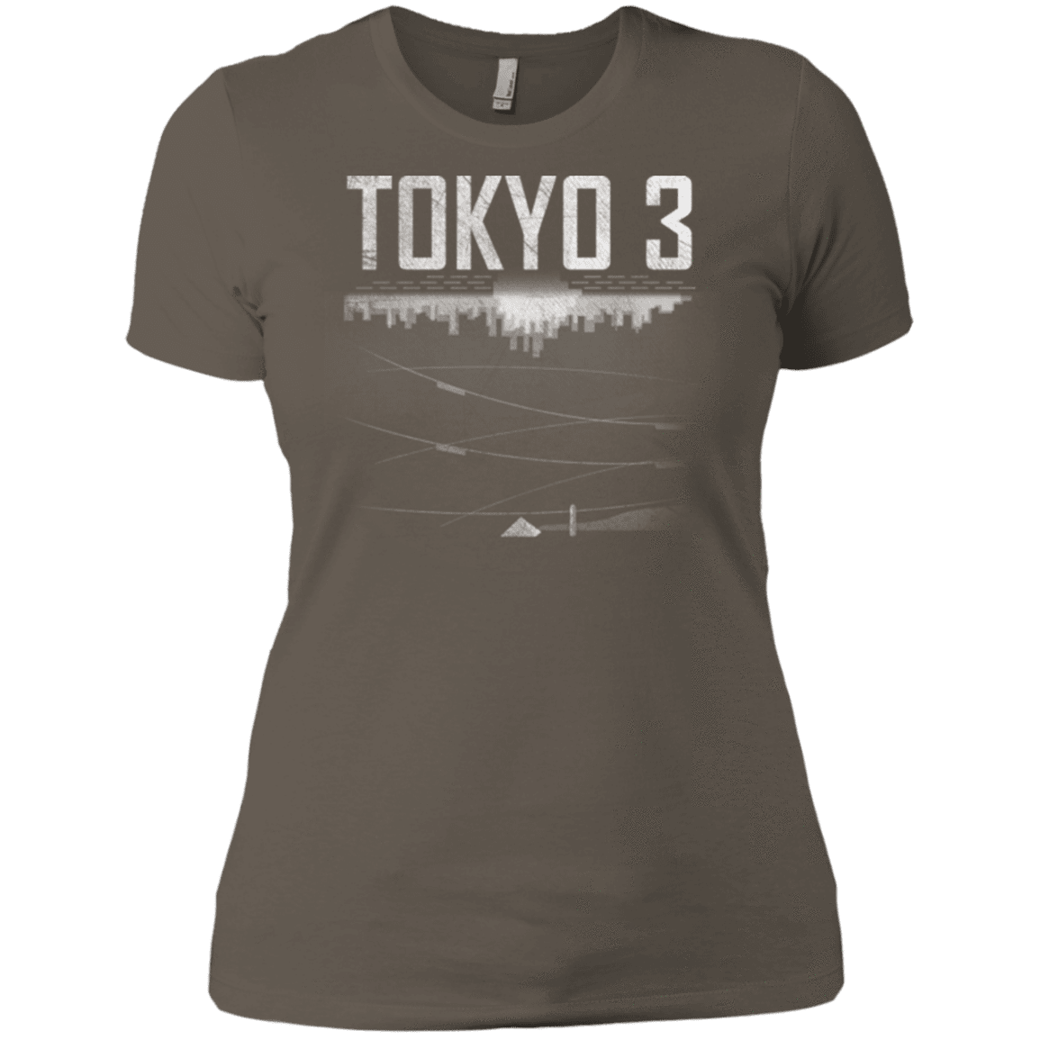 T-Shirts Warm Grey / X-Small Tokyo 3 Women's Premium T-Shirt