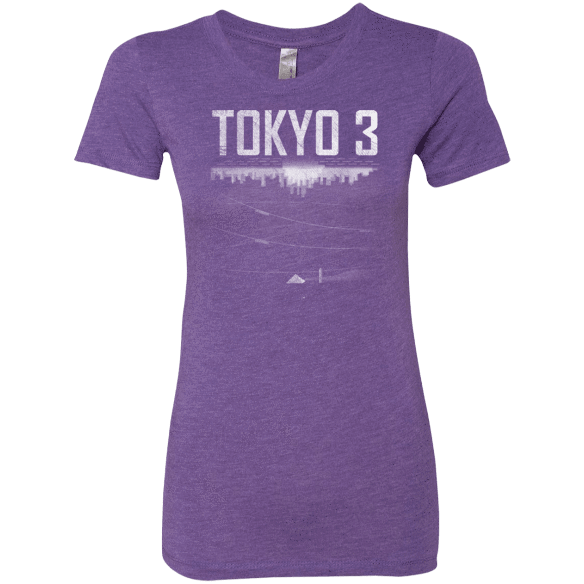 T-Shirts Purple Rush / Small Tokyo 3 Women's Triblend T-Shirt