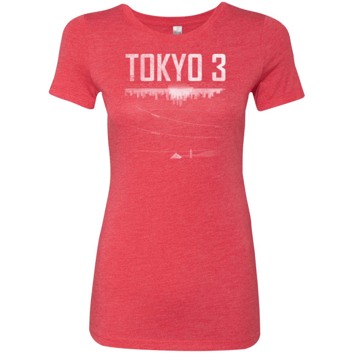 T-Shirts Vintage Red / Small Tokyo 3 Women's Triblend T-Shirt
