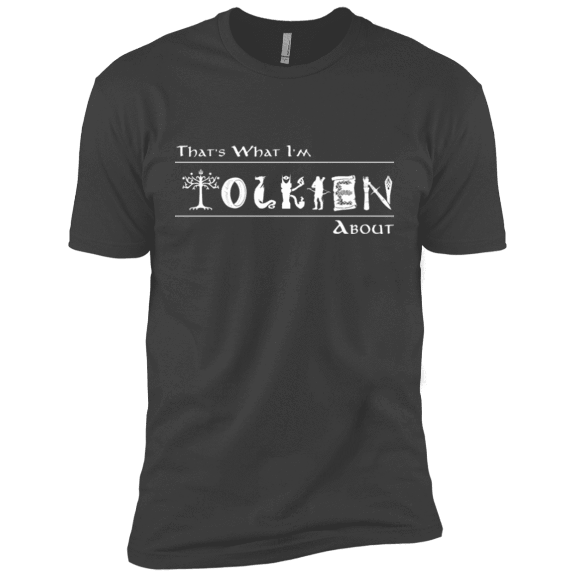 T-Shirts Heavy Metal / X-Small Tolkien About Men's Premium T-Shirt