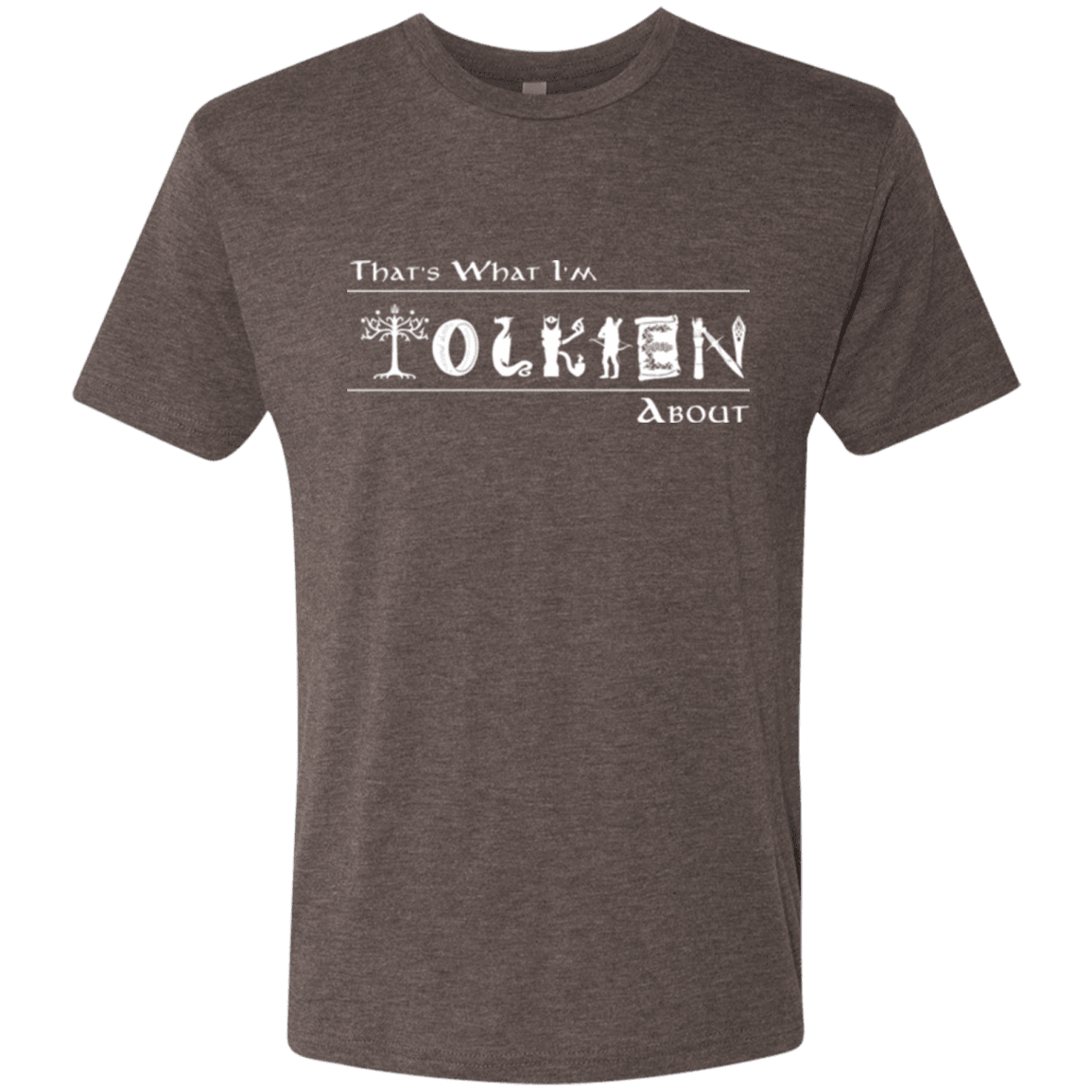 T-Shirts Macchiato / Small Tolkien About Men's Triblend T-Shirt