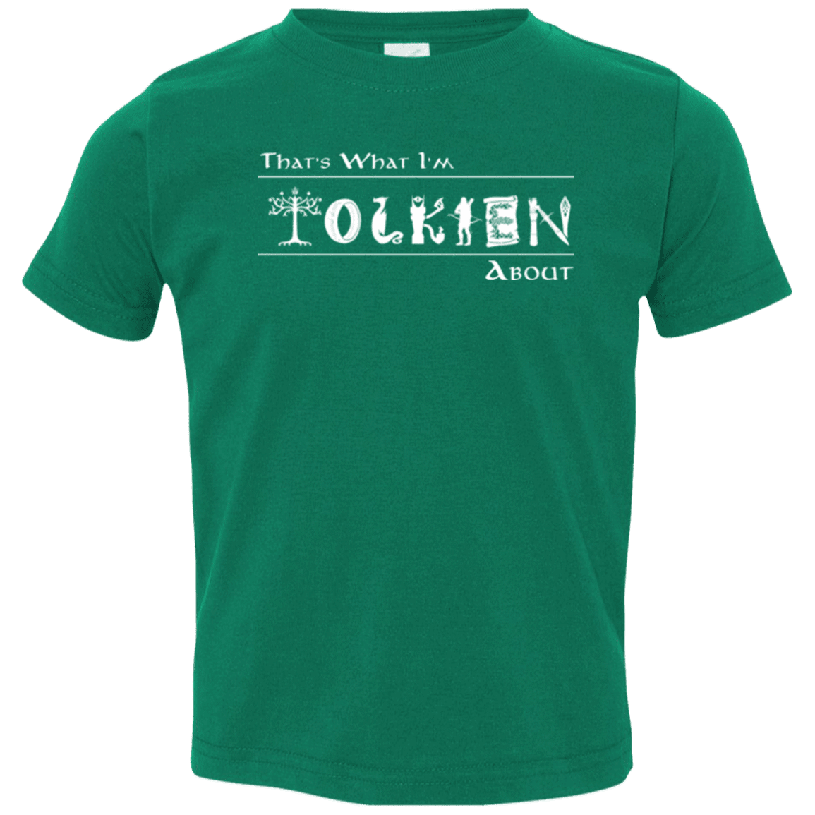 T-Shirts Kelly / 2T Tolkien About Toddler Premium T-Shirt
