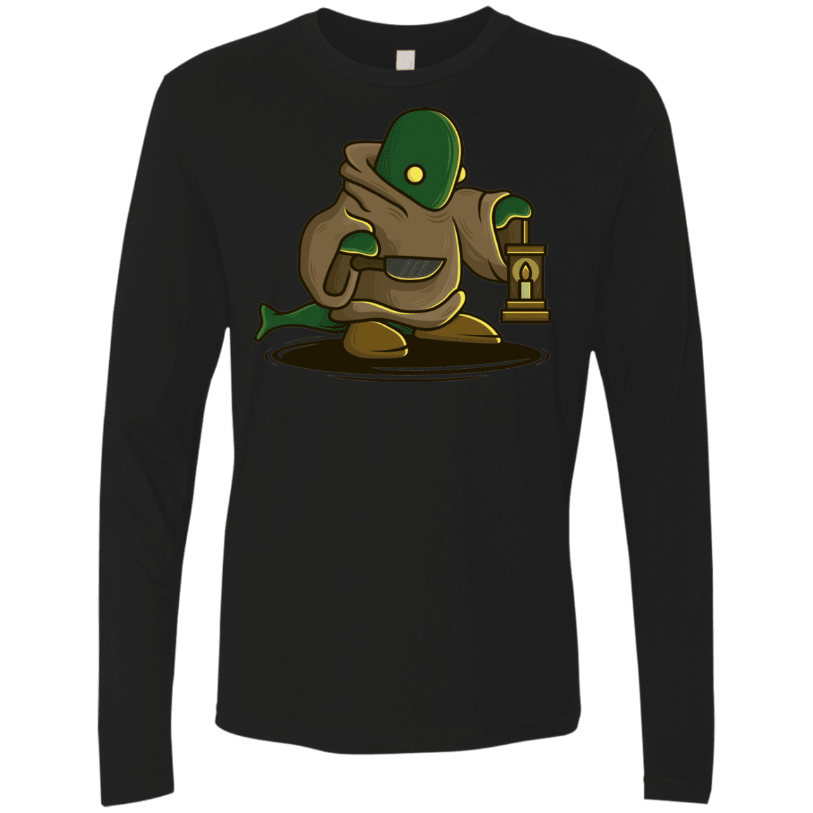 T-Shirts Black / Small Tomberi Men's Premium Long Sleeve