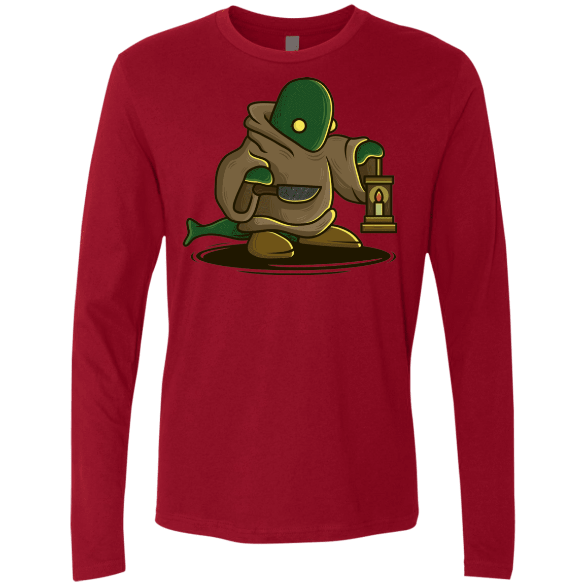 T-Shirts Cardinal / Small Tomberi Men's Premium Long Sleeve