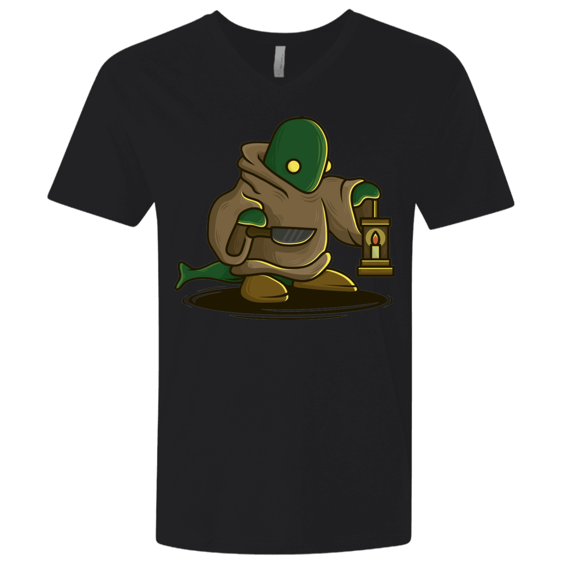 T-Shirts Black / X-Small Tomberi Men's Premium V-Neck