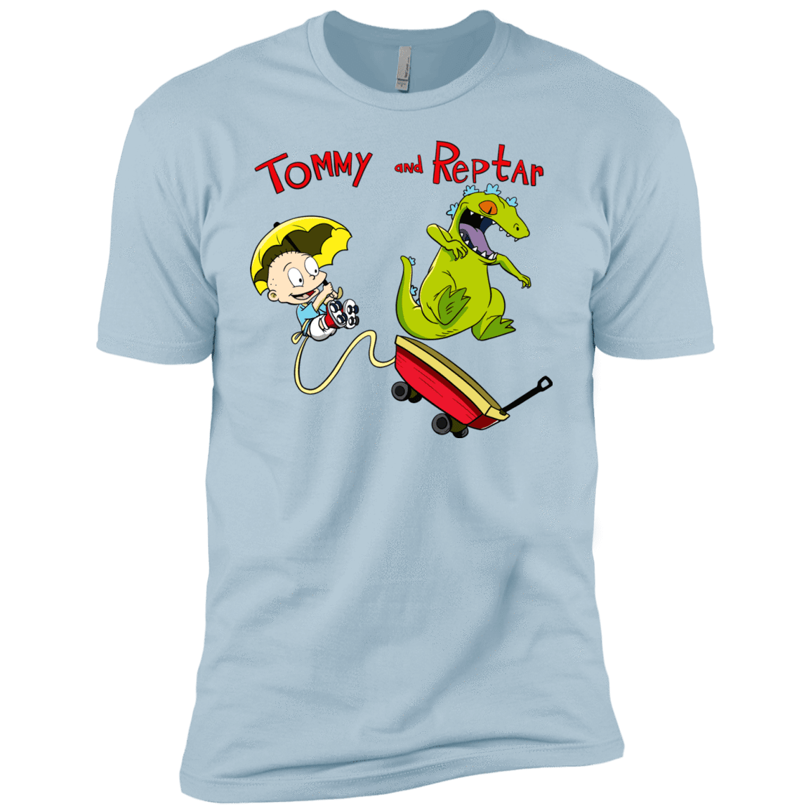 T-Shirts Light Blue / YXS Tommy and Reptar Boys Premium T-Shirt