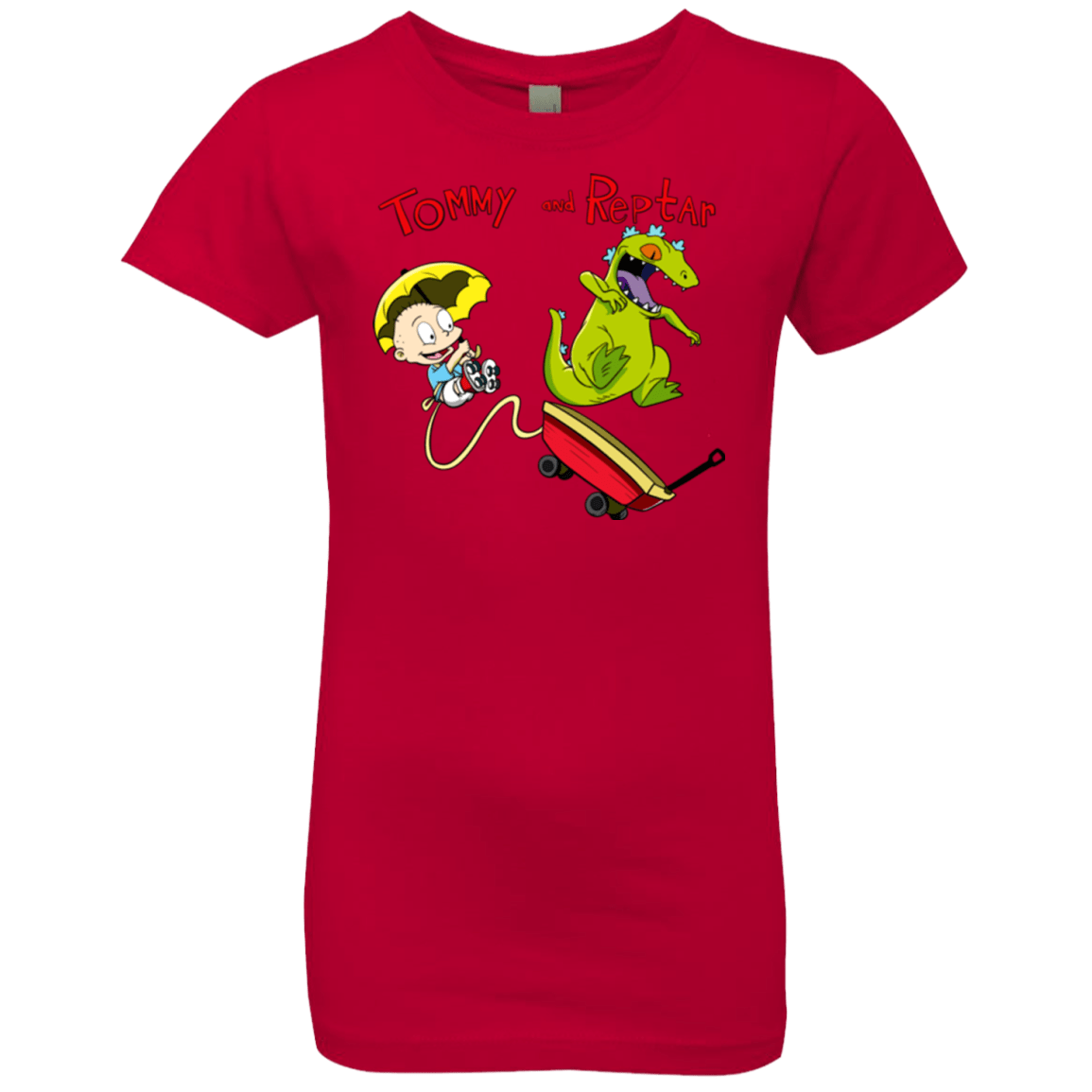 Tommy and Reptar Girls Premium T-Shirt