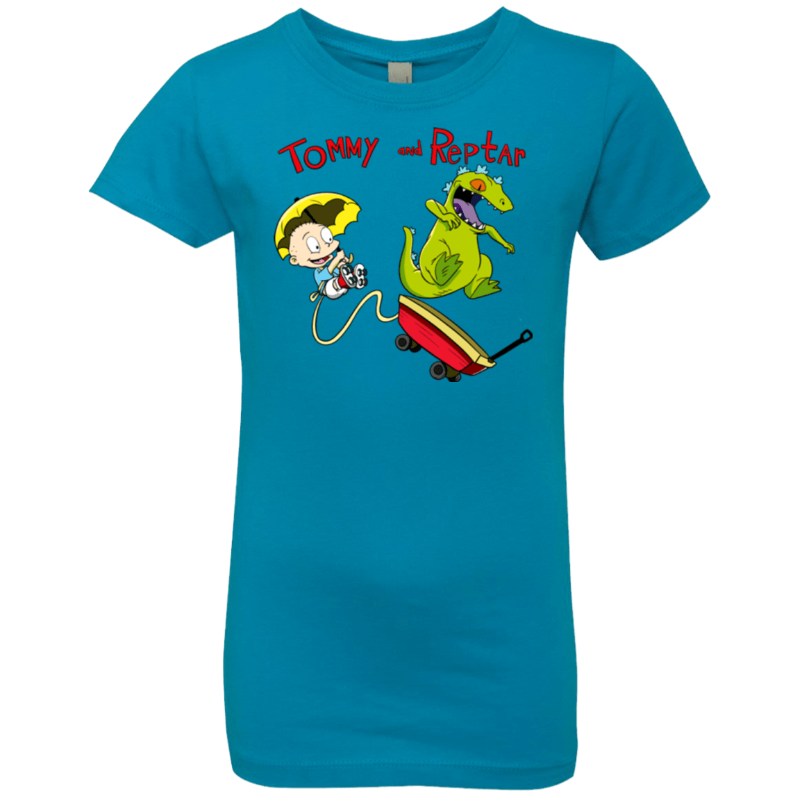 Tommy and Reptar Girls Premium T-Shirt