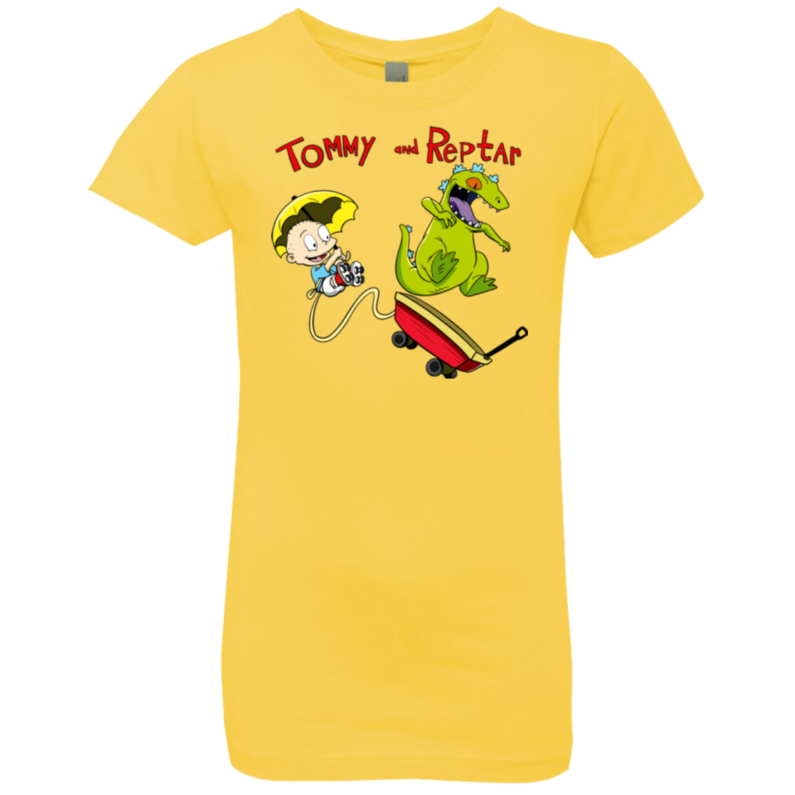 Tommy and Reptar Girls Premium T-Shirt