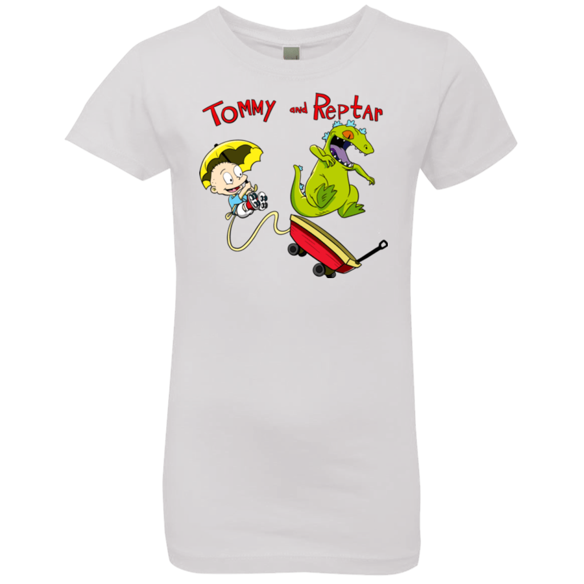 Tommy and Reptar Girls Premium T-Shirt