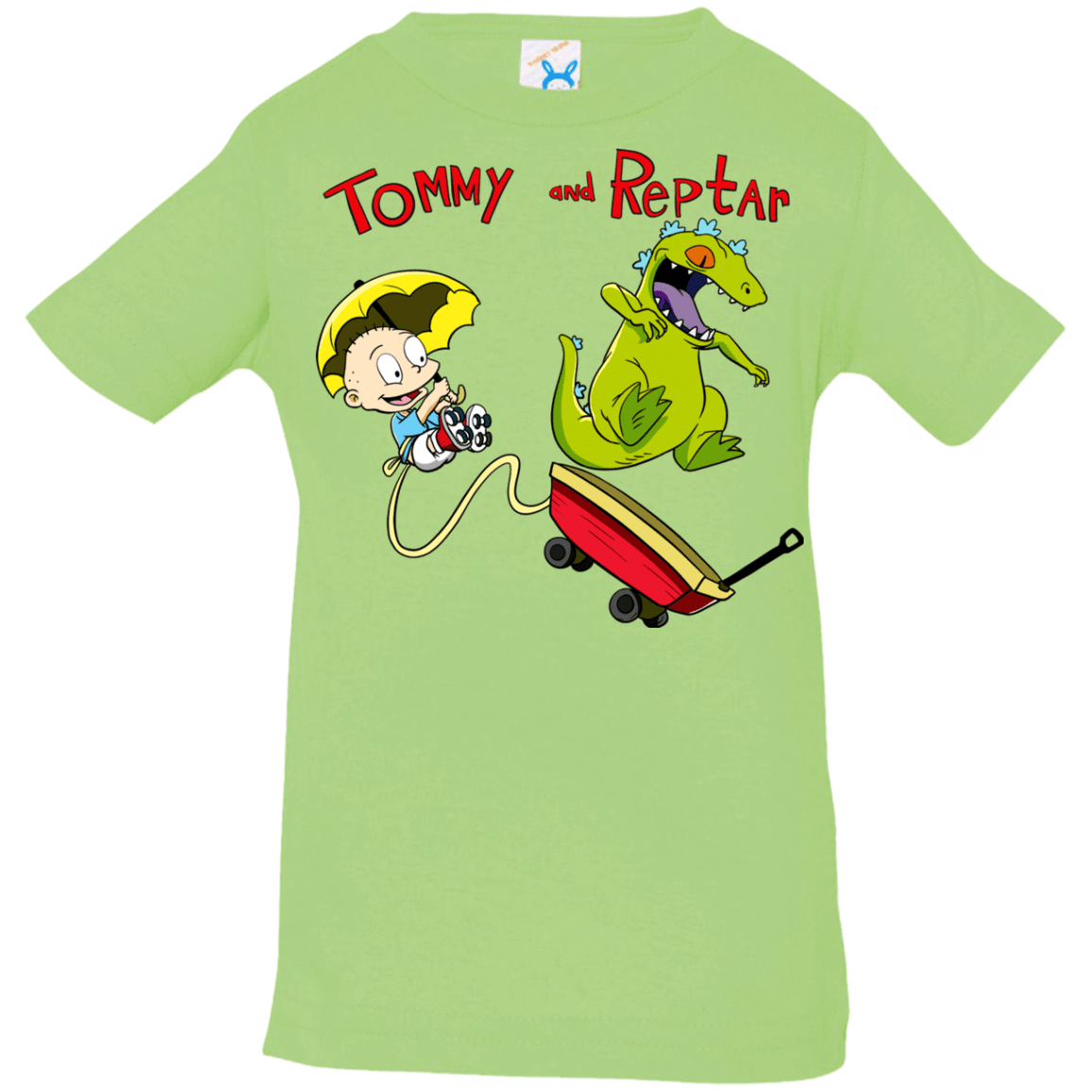 T-Shirts Key Lime / 6 Months Tommy and Reptar Infant Premium T-Shirt