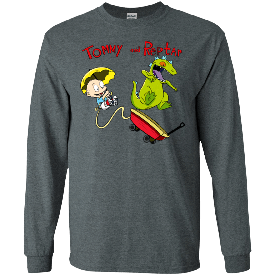 Tommy and Reptar Men's Long Sleeve T-Shirt
