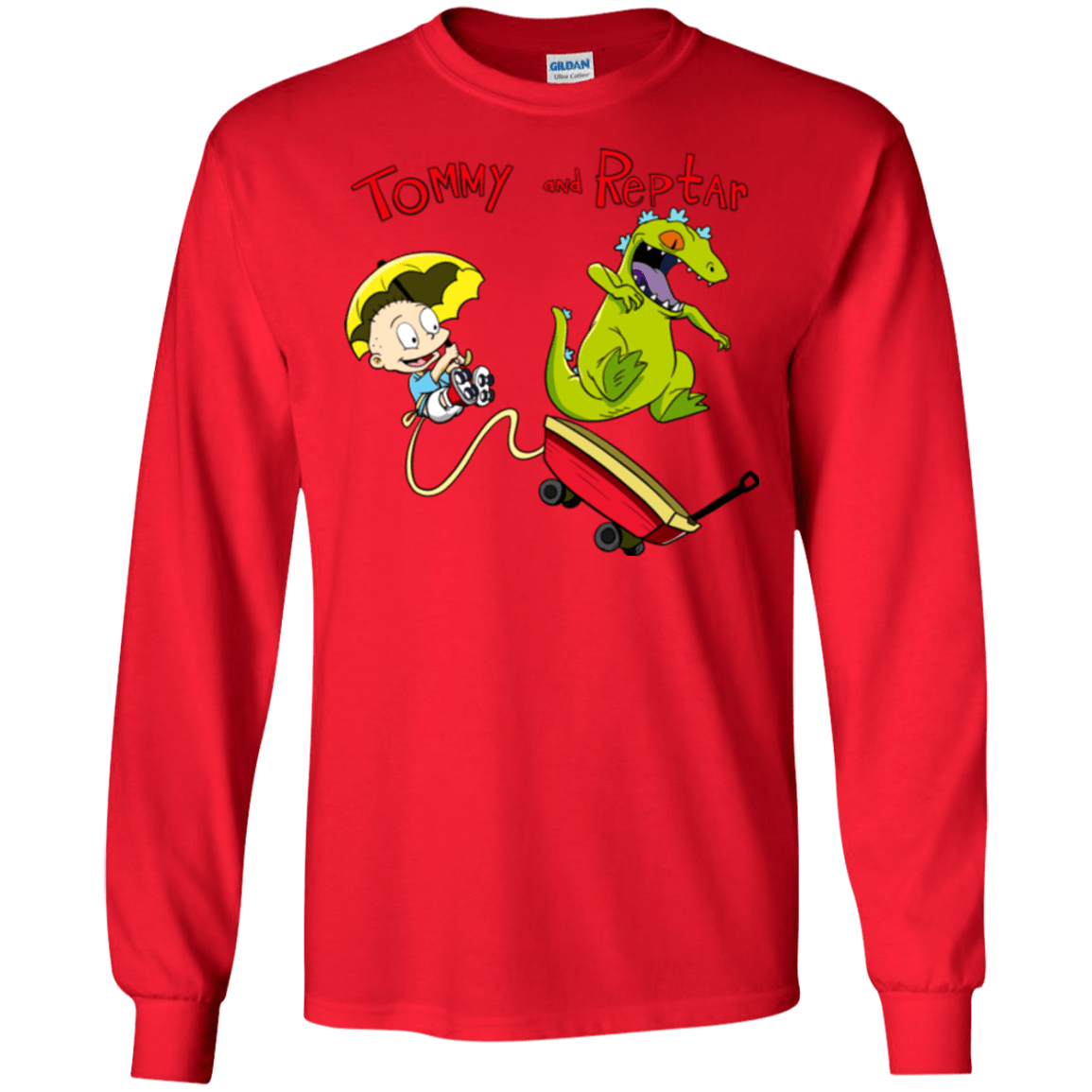 Tommy and Reptar Men's Long Sleeve T-Shirt