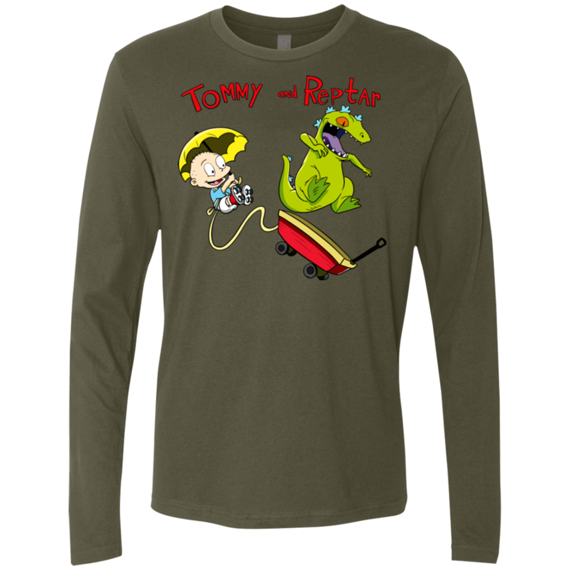Tommy and Reptar Men's Premium Long Sleeve