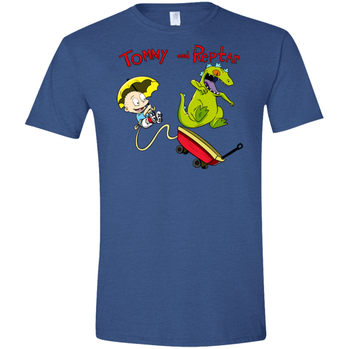 Tommy and Reptar Men's Semi-Fitted Softstyle