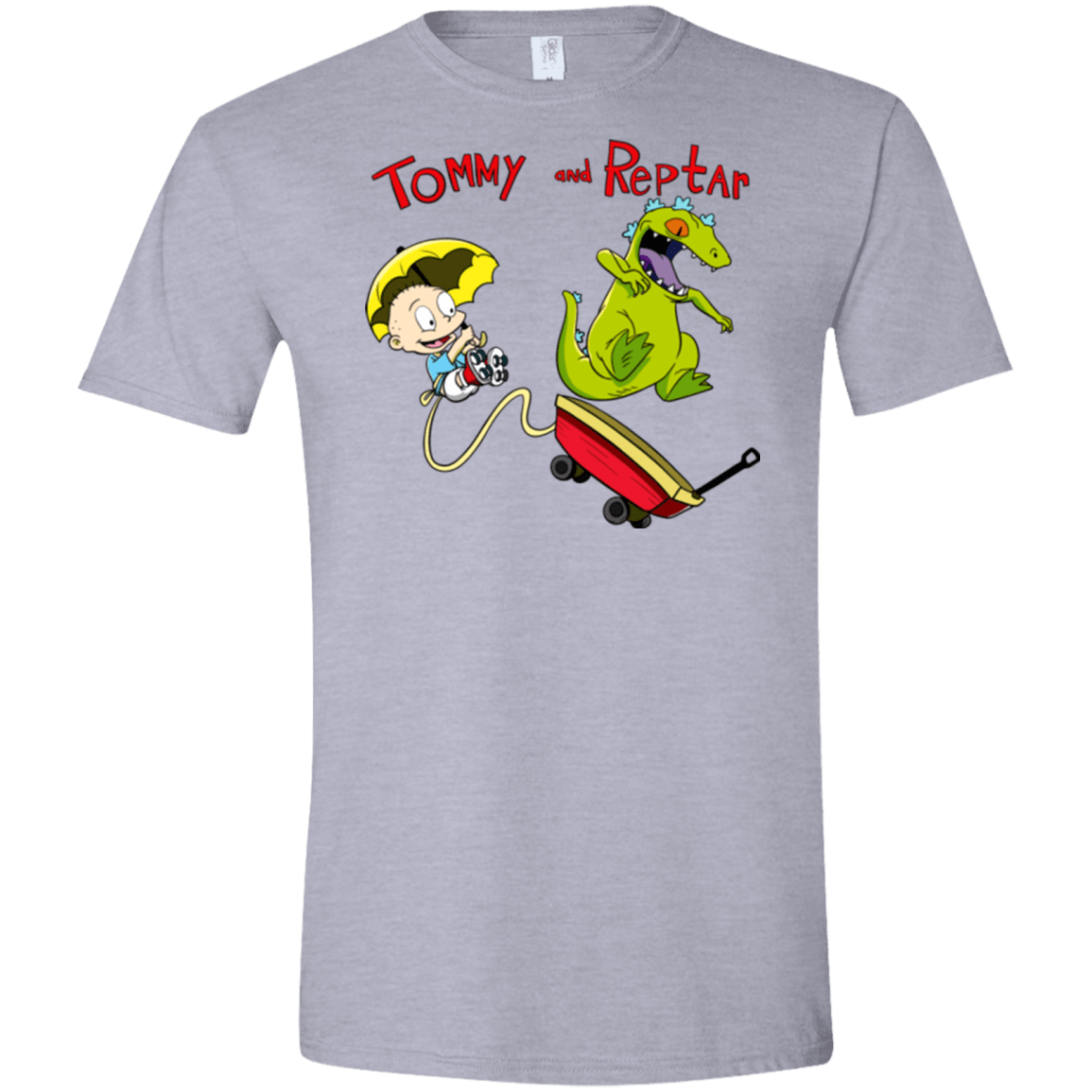 Tommy and Reptar Men's Semi-Fitted Softstyle