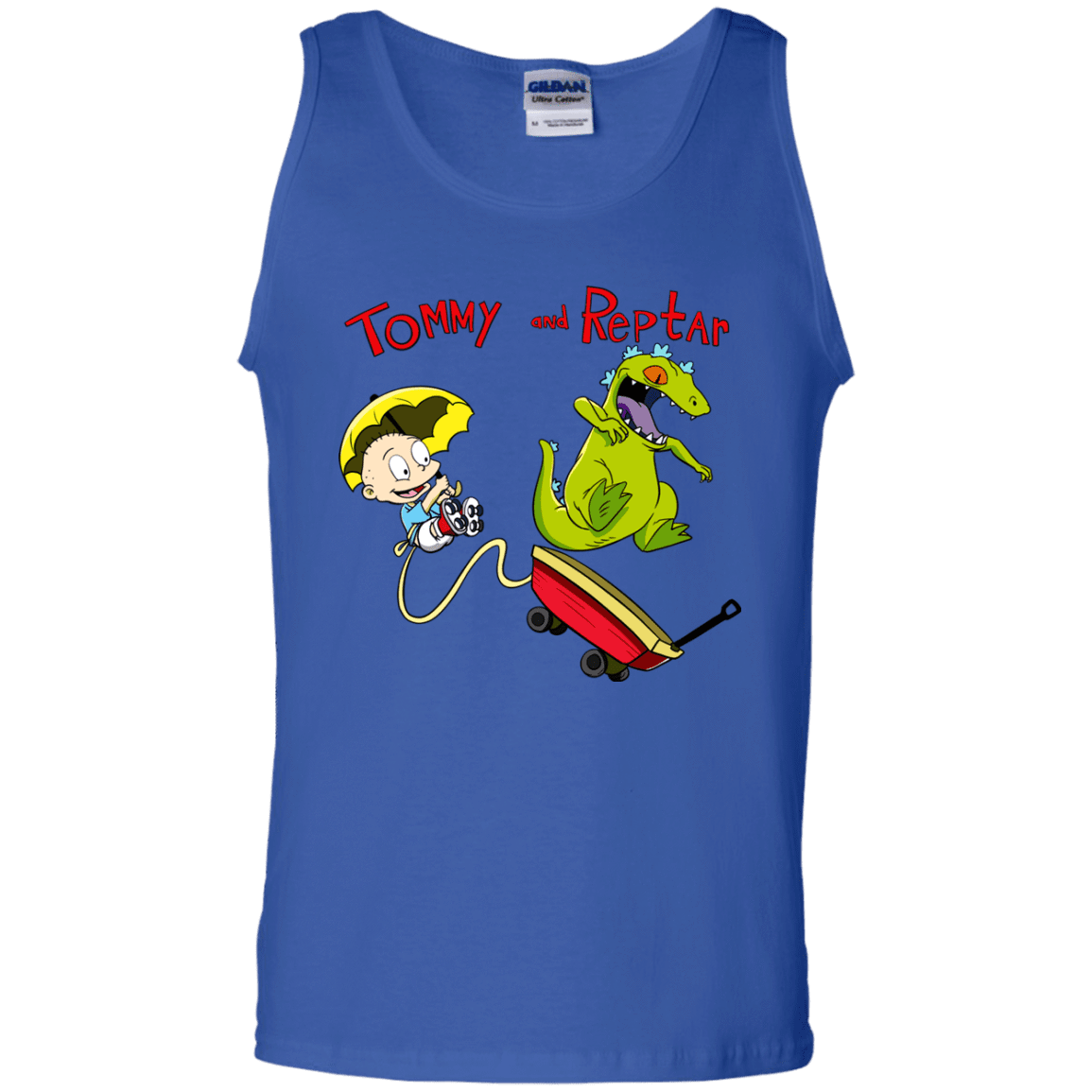T-Shirts Royal / S Tommy and Reptar Men's Tank Top
