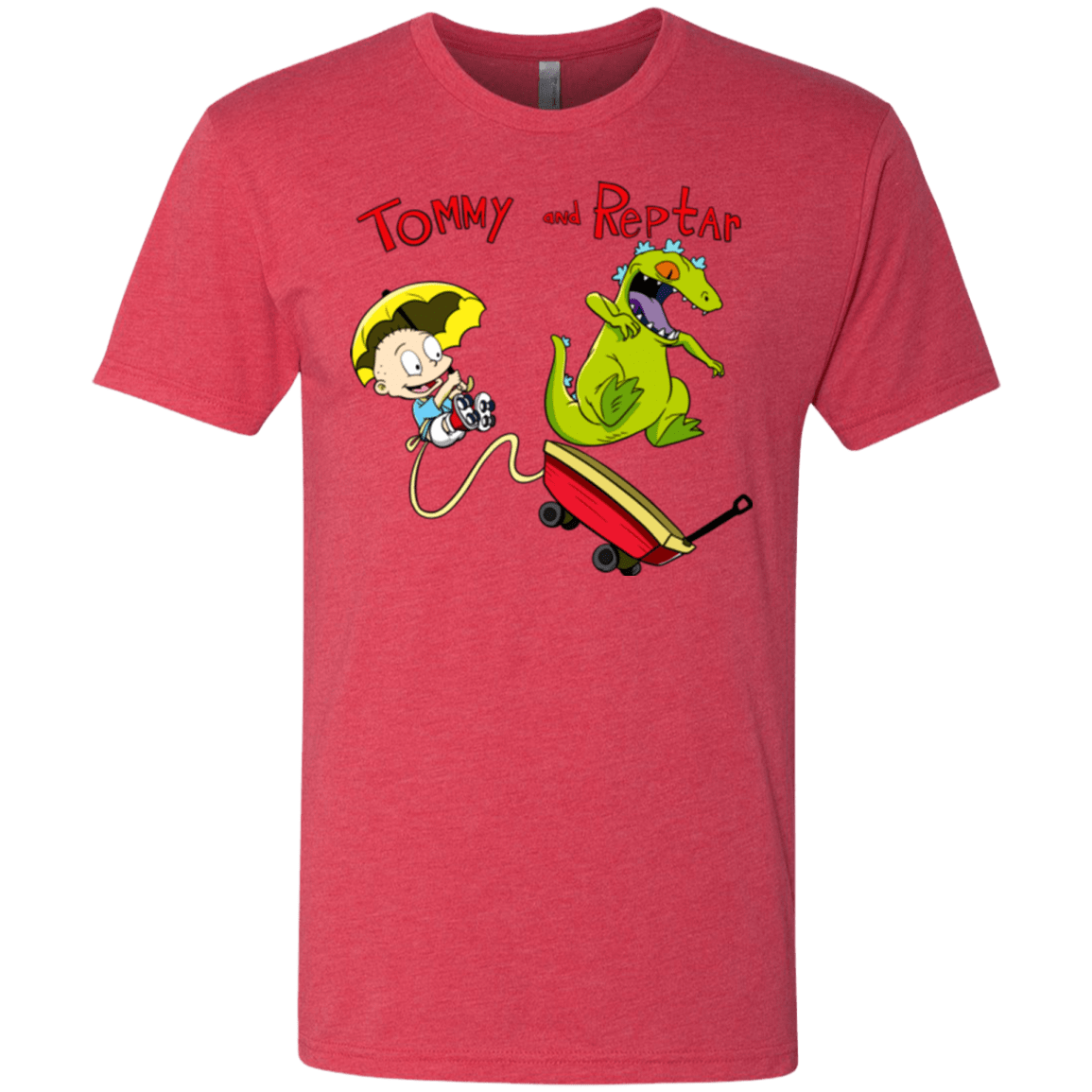 Tommy and Reptar Men's Triblend T-Shirt