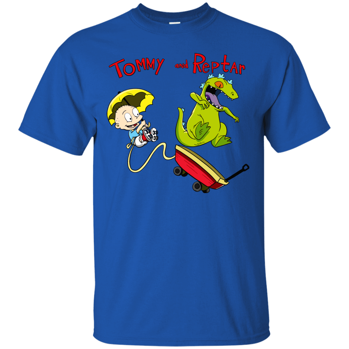 T-Shirts Royal / S Tommy and Reptar T-Shirt