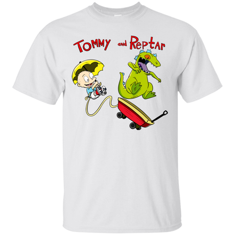 T-Shirts White / S Tommy and Reptar T-Shirt