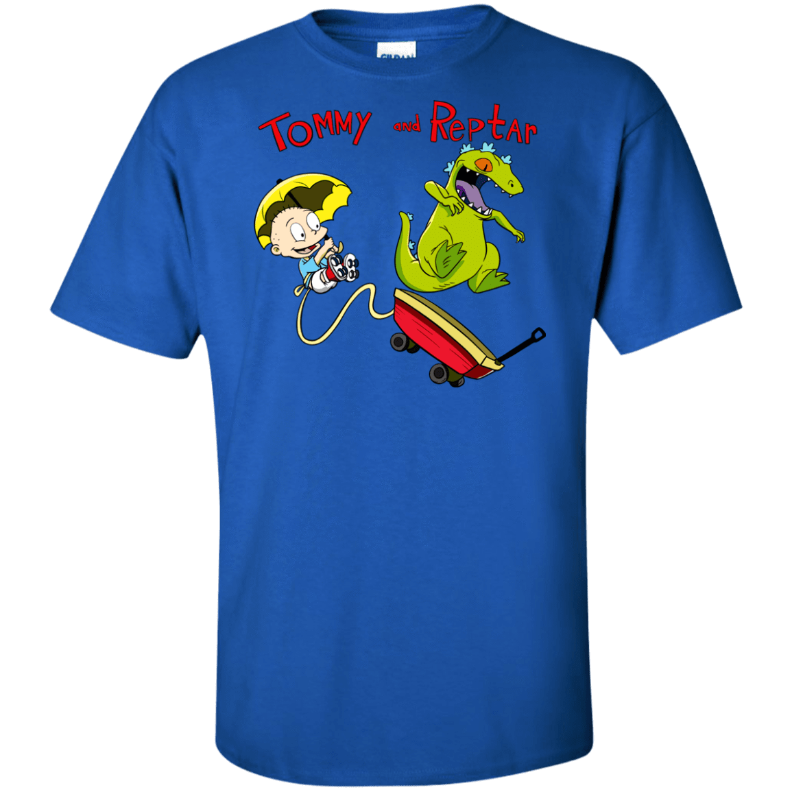 T-Shirts Royal / XLT Tommy and Reptar Tall T-Shirt