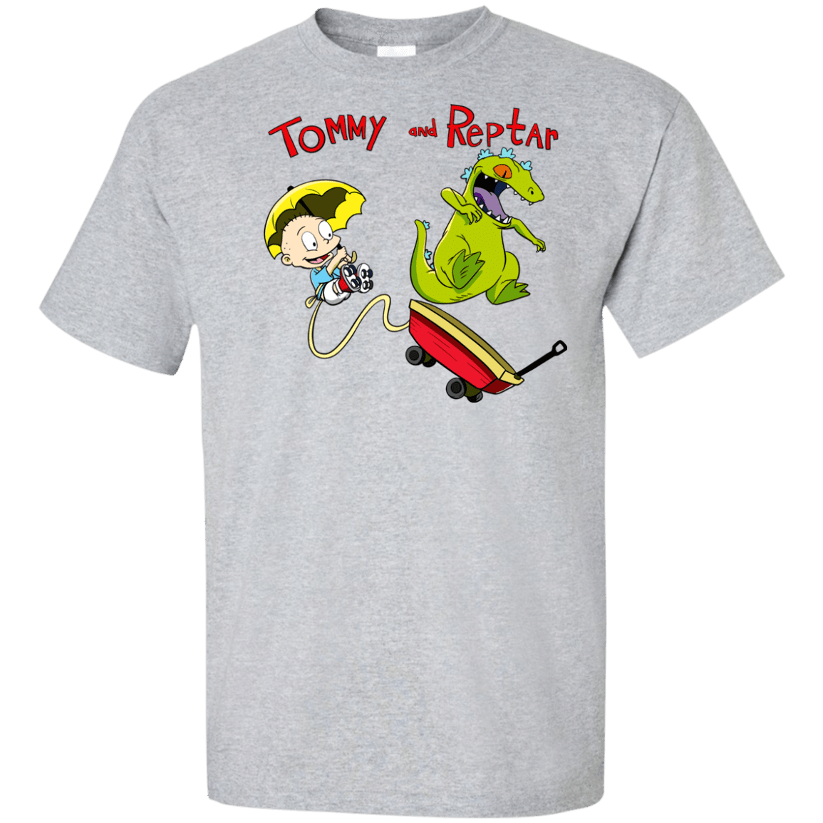 T-Shirts Sport Grey / XLT Tommy and Reptar Tall T-Shirt