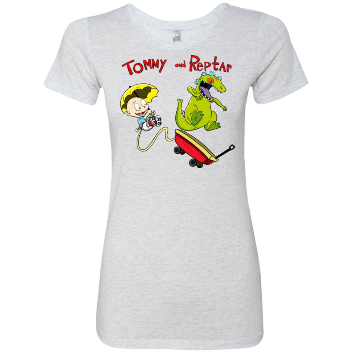 Tommy and Reptar Women's Triblend T-Shirt