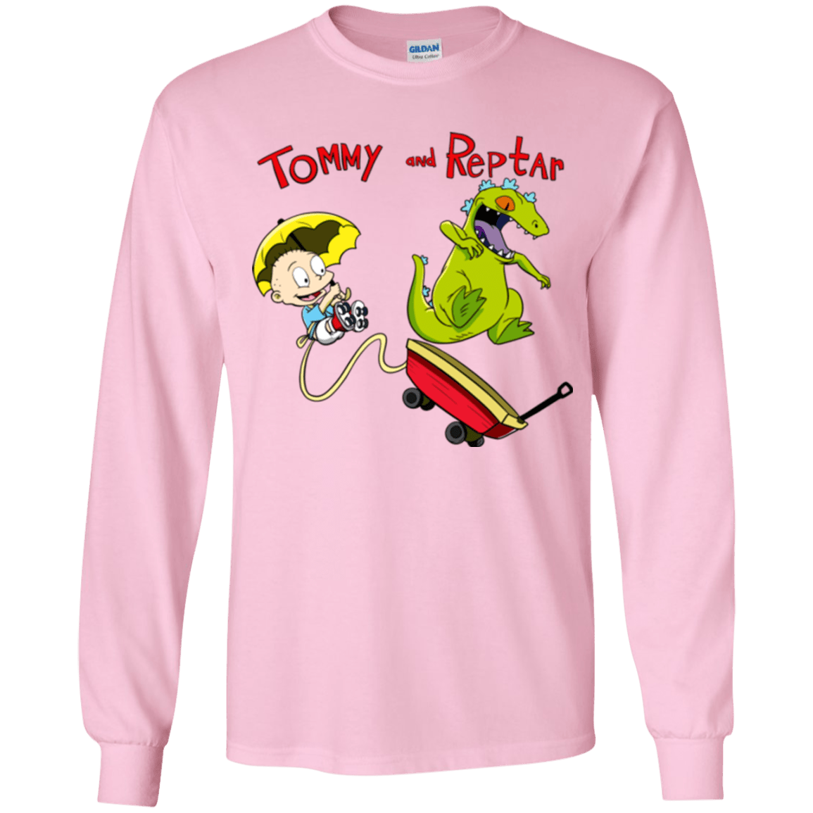 Tommy and Reptar Youth Long Sleeve T-Shirt
