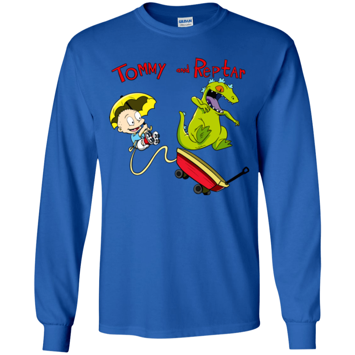 Tommy and Reptar Youth Long Sleeve T-Shirt