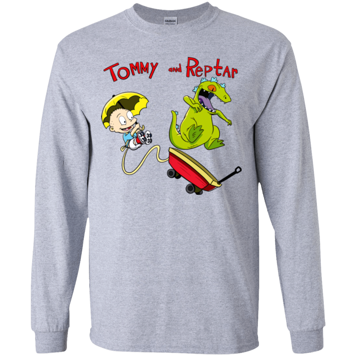 Tommy and Reptar Youth Long Sleeve T-Shirt