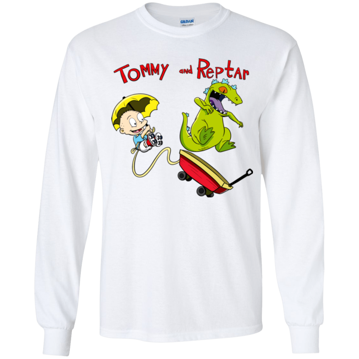 Tommy and Reptar Youth Long Sleeve T-Shirt