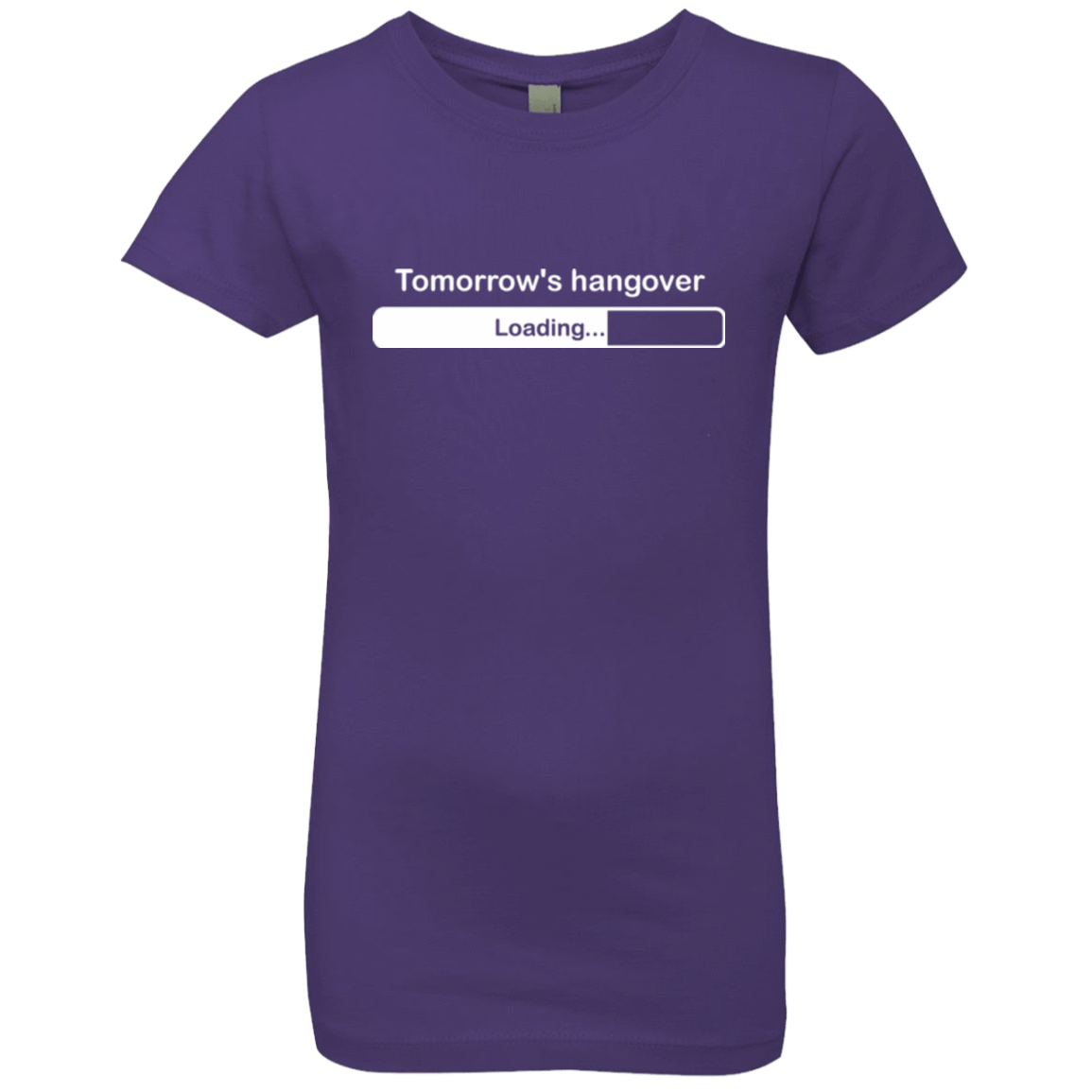 T-Shirts Purple Rush / YXS Tomorrow's hangover Girls Premium T-Shirt