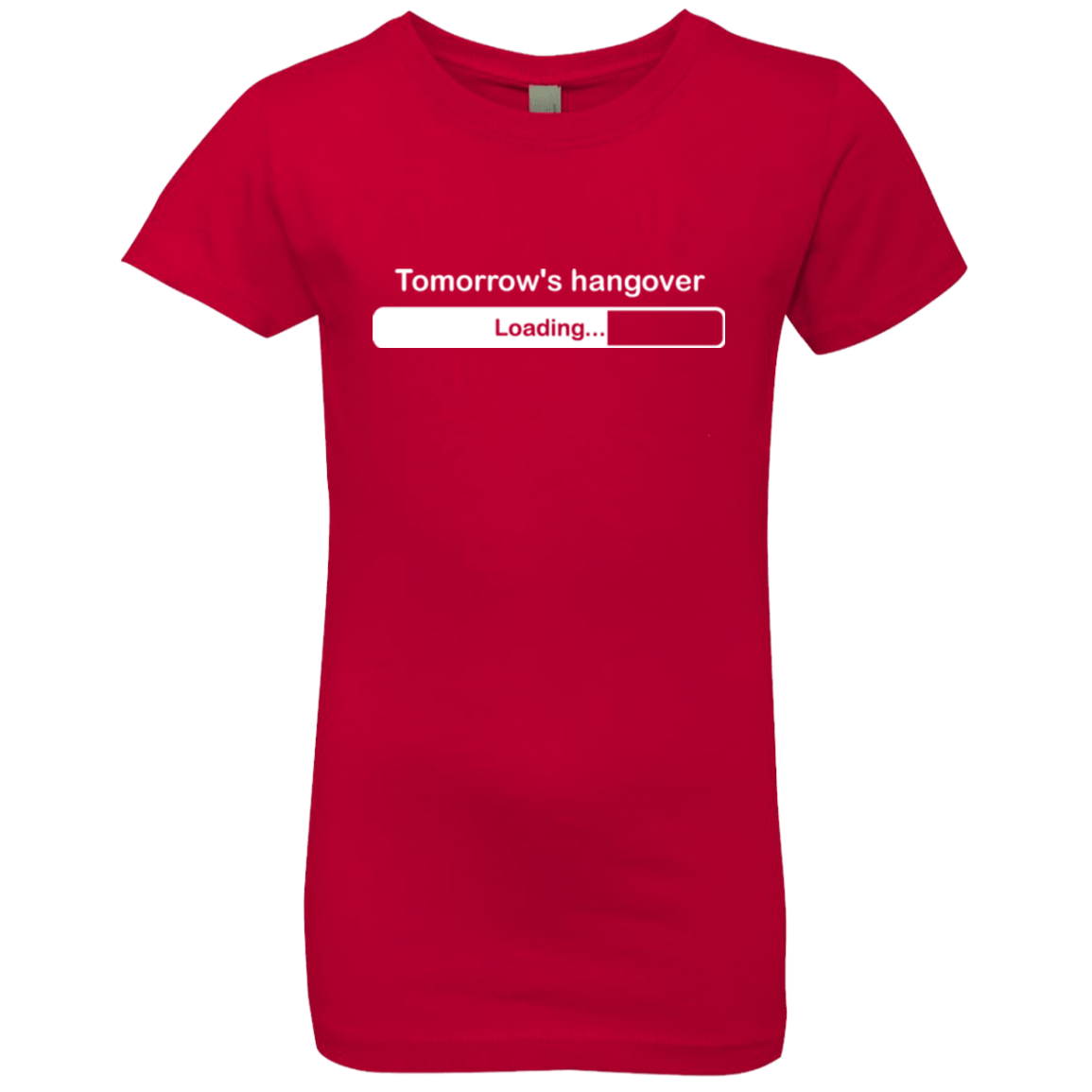T-Shirts Red / YXS Tomorrow's hangover Girls Premium T-Shirt