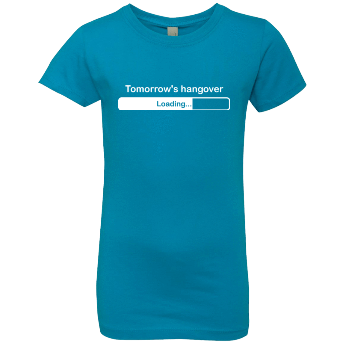 T-Shirts Turquoise / YXS Tomorrow's hangover Girls Premium T-Shirt