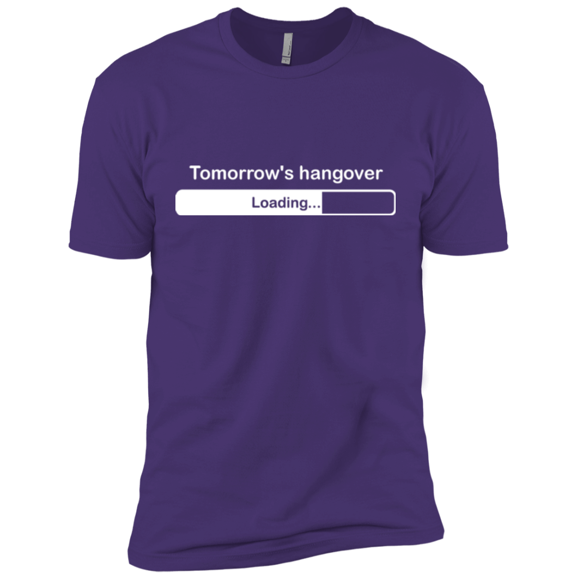 T-Shirts Purple / X-Small Tomorrow's hangover Men's Premium T-Shirt