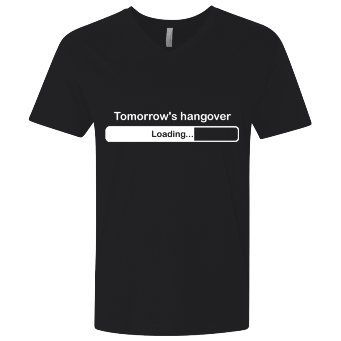 T-Shirts Black / X-Small Tomorrow's hangover Men's Premium V-Neck