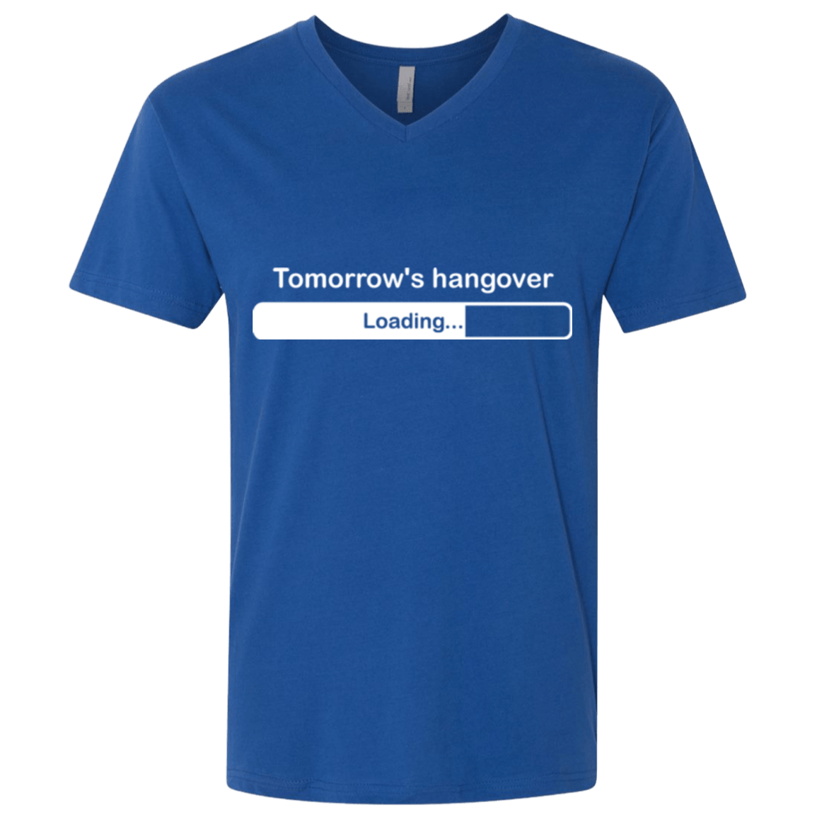 T-Shirts Royal / X-Small Tomorrow's hangover Men's Premium V-Neck