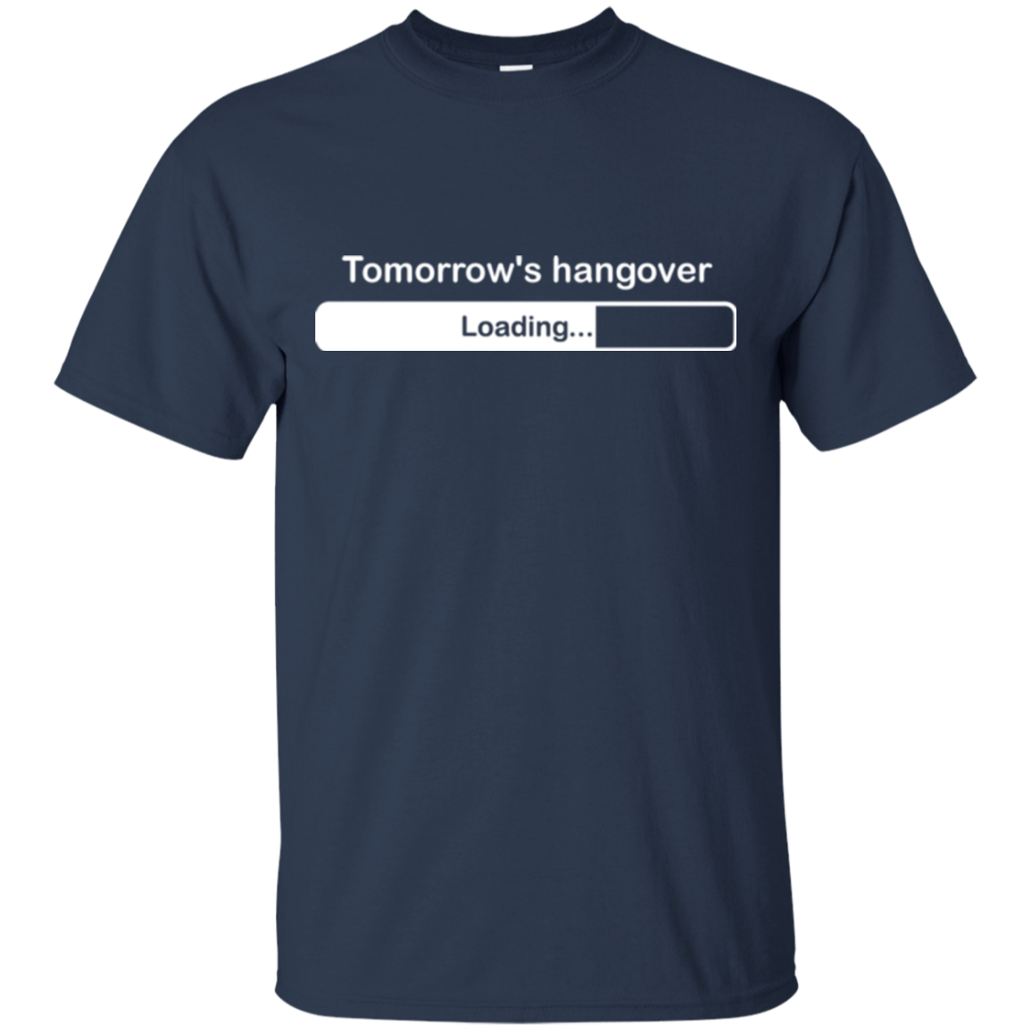 T-Shirts Navy / Small Tomorrow's hangover T-Shirt