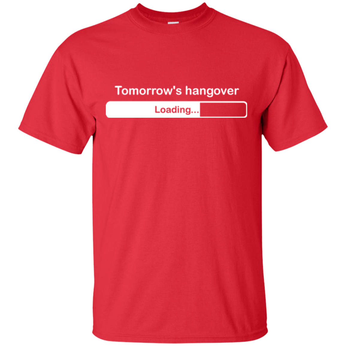 T-Shirts Red / Small Tomorrow's hangover T-Shirt