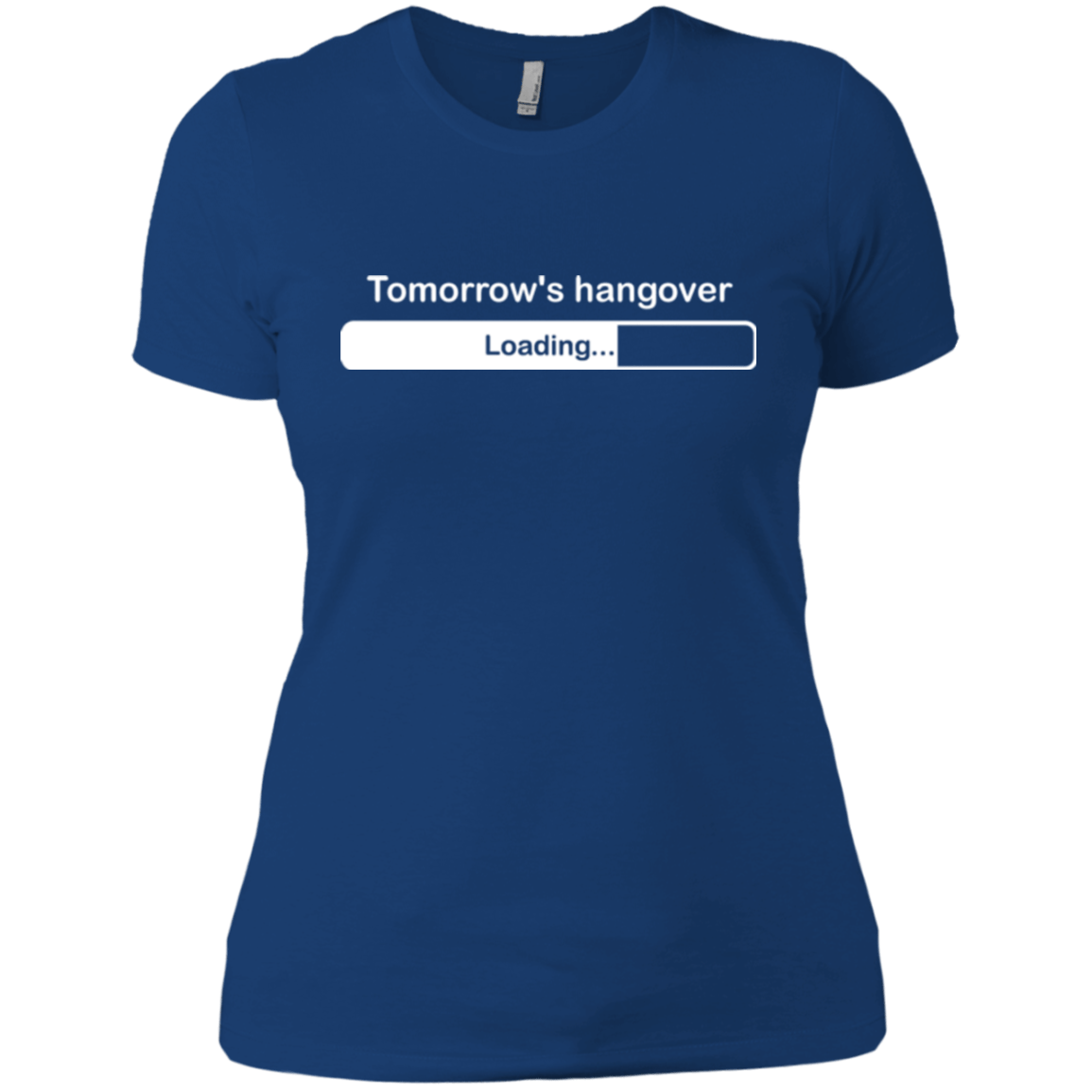 T-Shirts Royal / X-Small Tomorrow's hangover Women's Premium T-Shirt