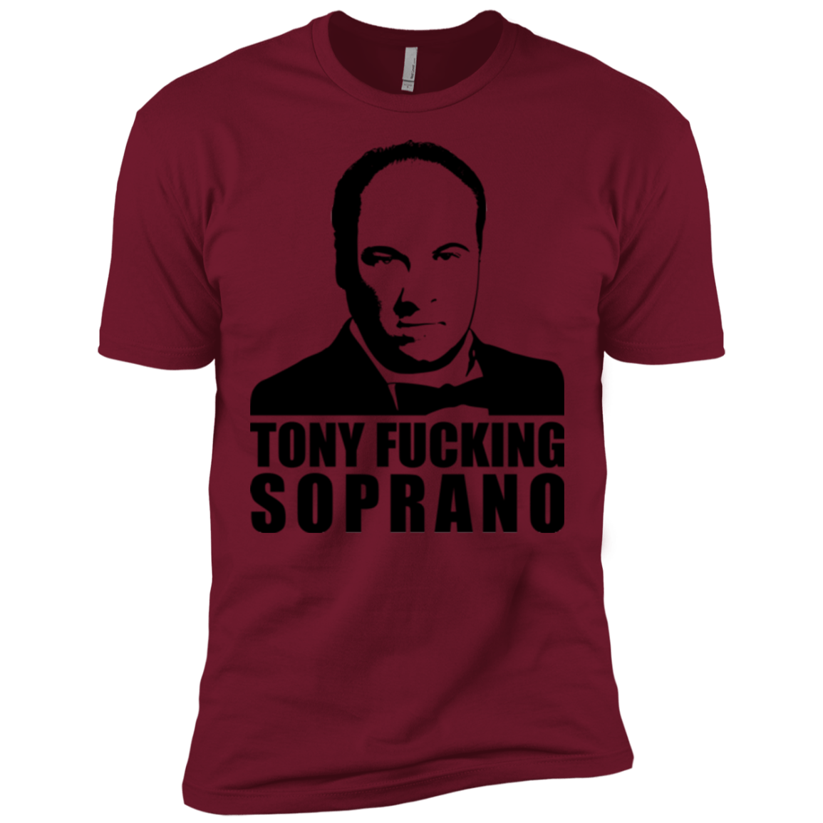 T-Shirts Cardinal / X-Small Tony Fucking Soprano Men's Premium T-Shirt