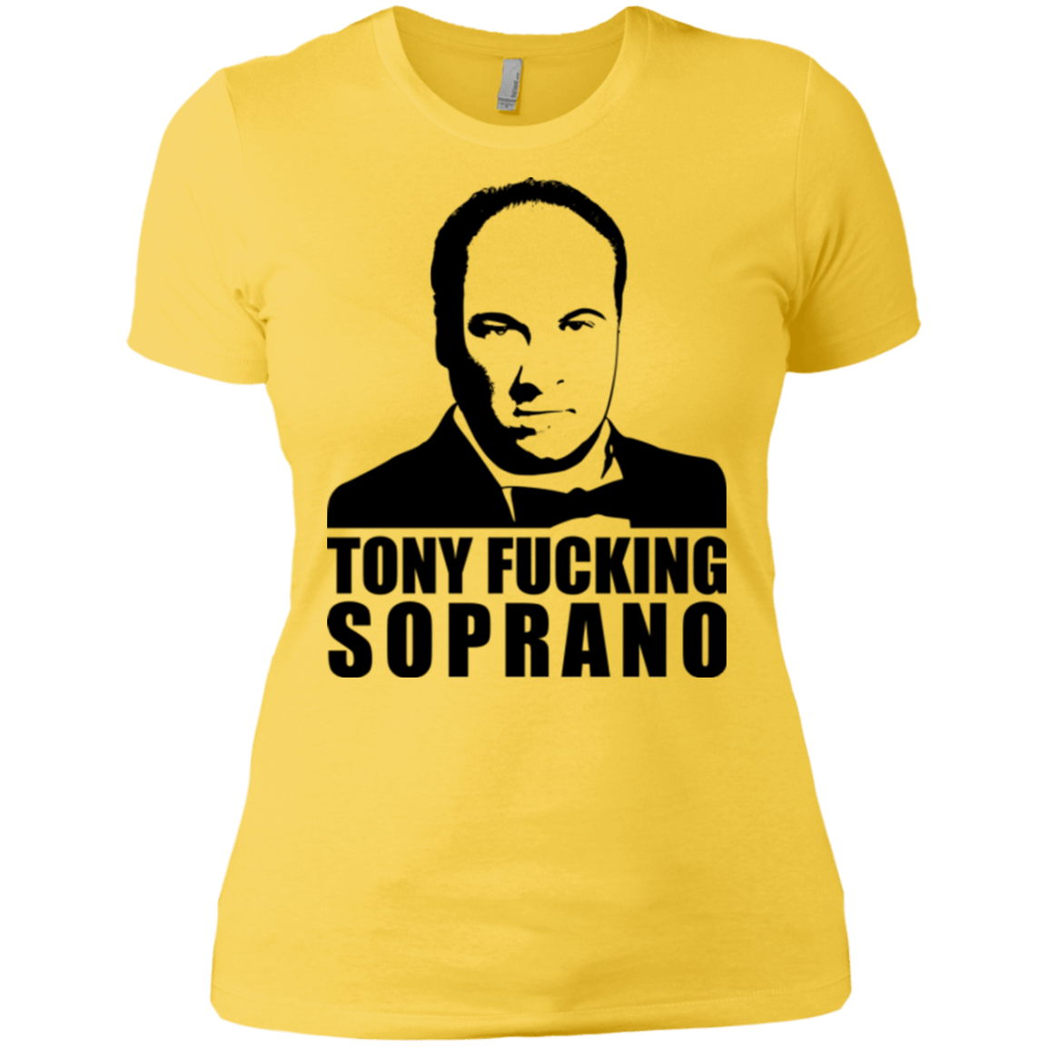 T-Shirts Vibrant Yellow / X-Small Tony Fucking Soprano Women's Premium T-Shirt