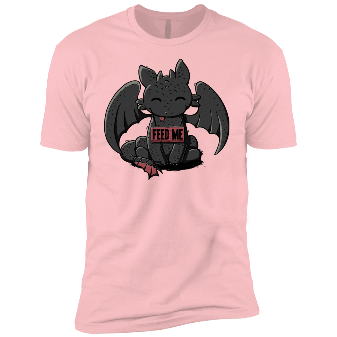 T-Shirts Light Pink / YXS Toothless Feed Me Boys Premium T-Shirt
