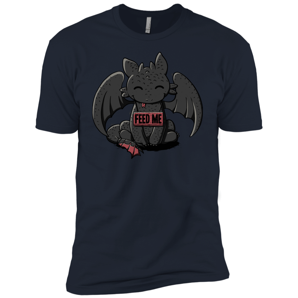 T-Shirts Midnight Navy / YXS Toothless Feed Me Boys Premium T-Shirt