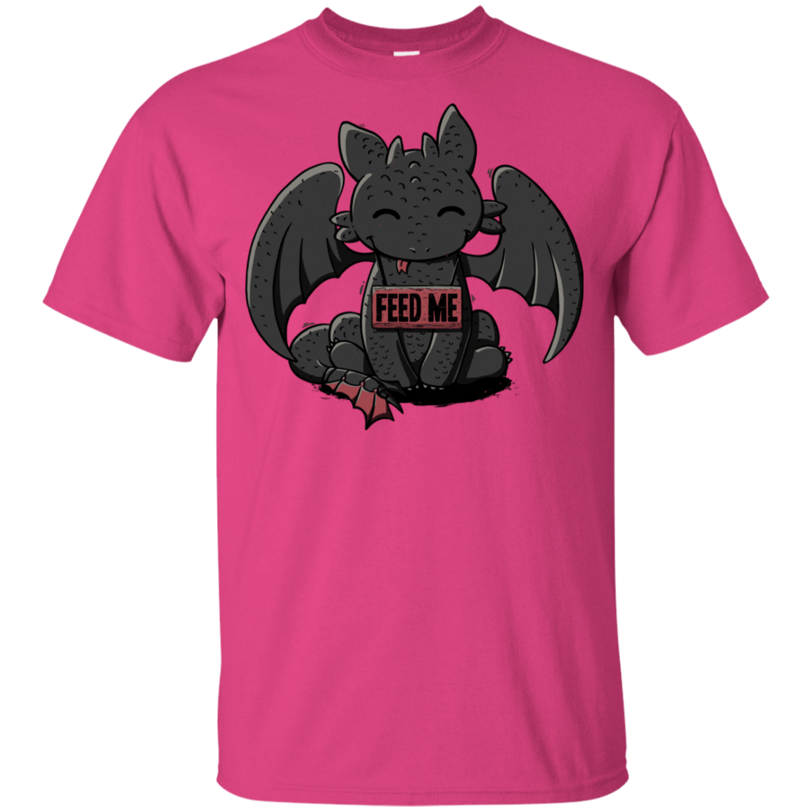T-Shirts Heliconia / YXS Toothless Feed Me Youth T-Shirt