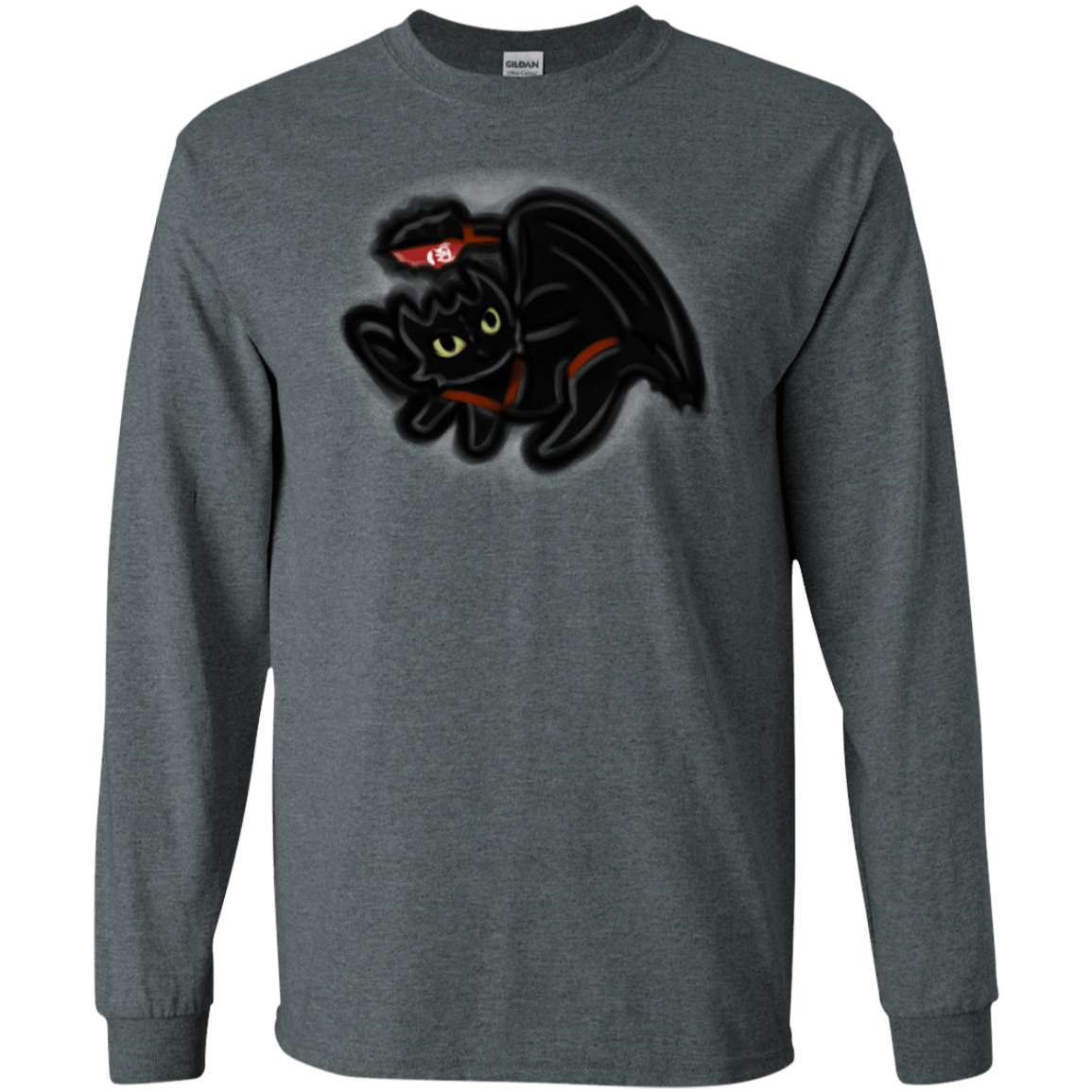 T-Shirts Dark Heather / S Toothless Simba Men's Long Sleeve T-Shirt