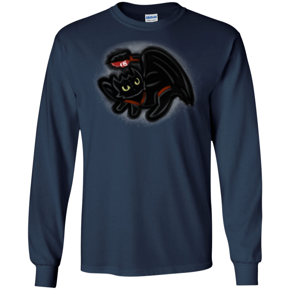 T-Shirts Navy / S Toothless Simba Men's Long Sleeve T-Shirt