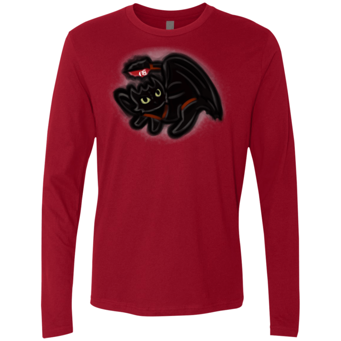 T-Shirts Cardinal / S Toothless Simba Men's Premium Long Sleeve